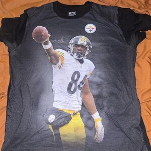 Fanatics Steelers Antonio brown Black and Yellow Graphic Tee